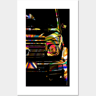 G wagon abstract colorful Posters and Art
